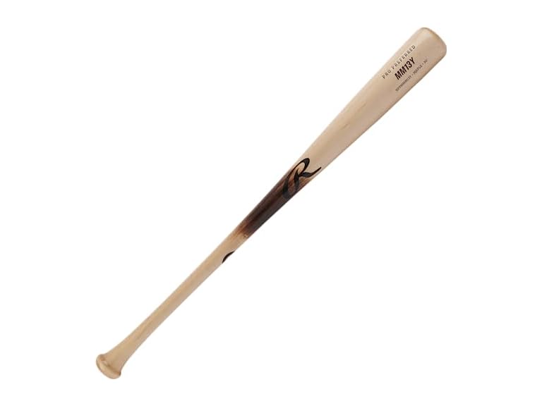 Rawlings | PRO PREFERRED Wood Baseball Bat | Youth - MM13Y Profile | Maple - 29"
