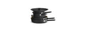 BELLA 9-Piece StoreMore Cookware Set Black