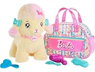 Mattel Barbie Plush Toy Playset, Hairdresser Poodle