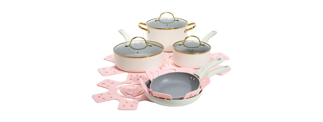 Paris Hilton Epic Nonstick Pots and Pans Set