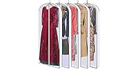 Clear Hanging Garment Bags 5-Pack