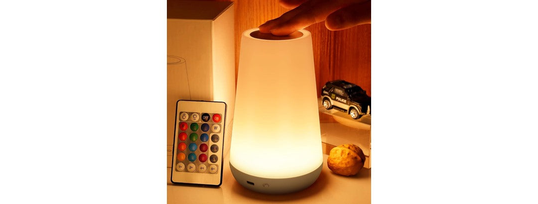 Hakol BH-610 Night Light, Dimmable Touch Lamp