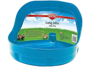 Kaytee Long John Litter Pan For Ferret and Ra