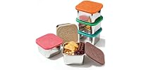 MAXTBEE Snack Box Containers - 6 Pack 6oz