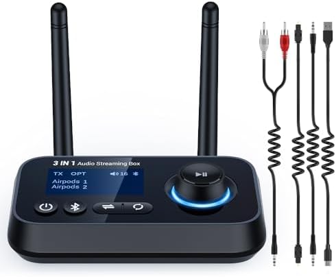 Ifofo Bluetooth 5.3 Transmitter for TV Audio