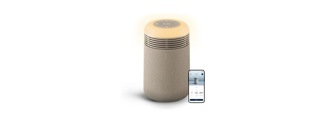 BLUEAIR HEPA Purifier & Sunrise Alarm Clock