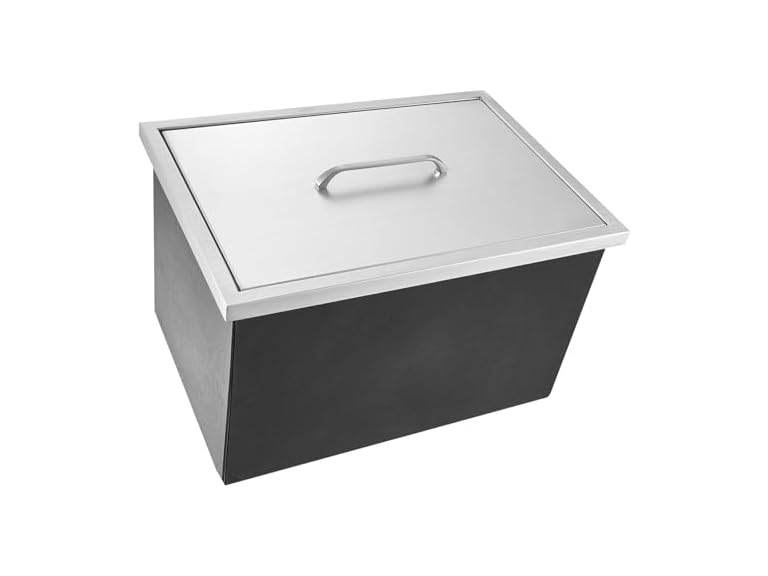Drop in Ice Chest, 20"L x 14"W x 12"H Stainless