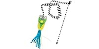 FatCat Tadpole Cat Wand Stuffed with Organic Catnip
