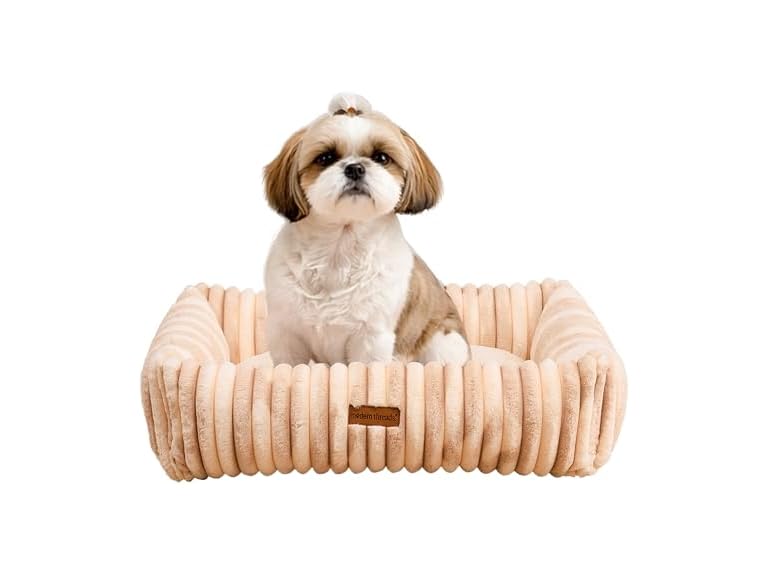 Modern Threads Ribbed Plush Two-Tone Cuddler