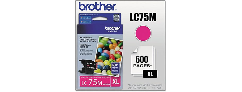 Brother LC75M High-Yield Magenta Ink