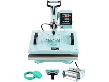 Heat Press Machine, 12 x 15 inch, 5 in Coating