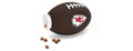 Pets First NFL Kansas City Chiefs Football Treat Toy