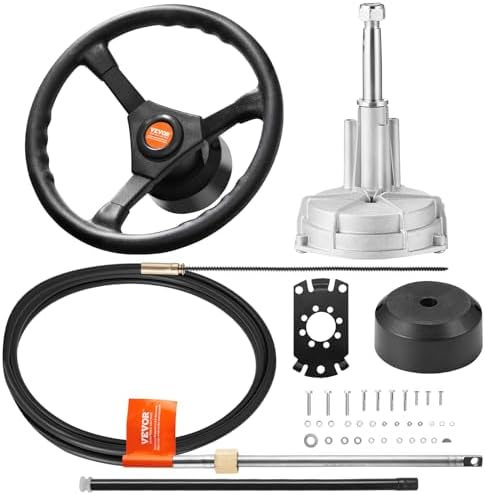 Outboard Steering System 10\' Boat Steering