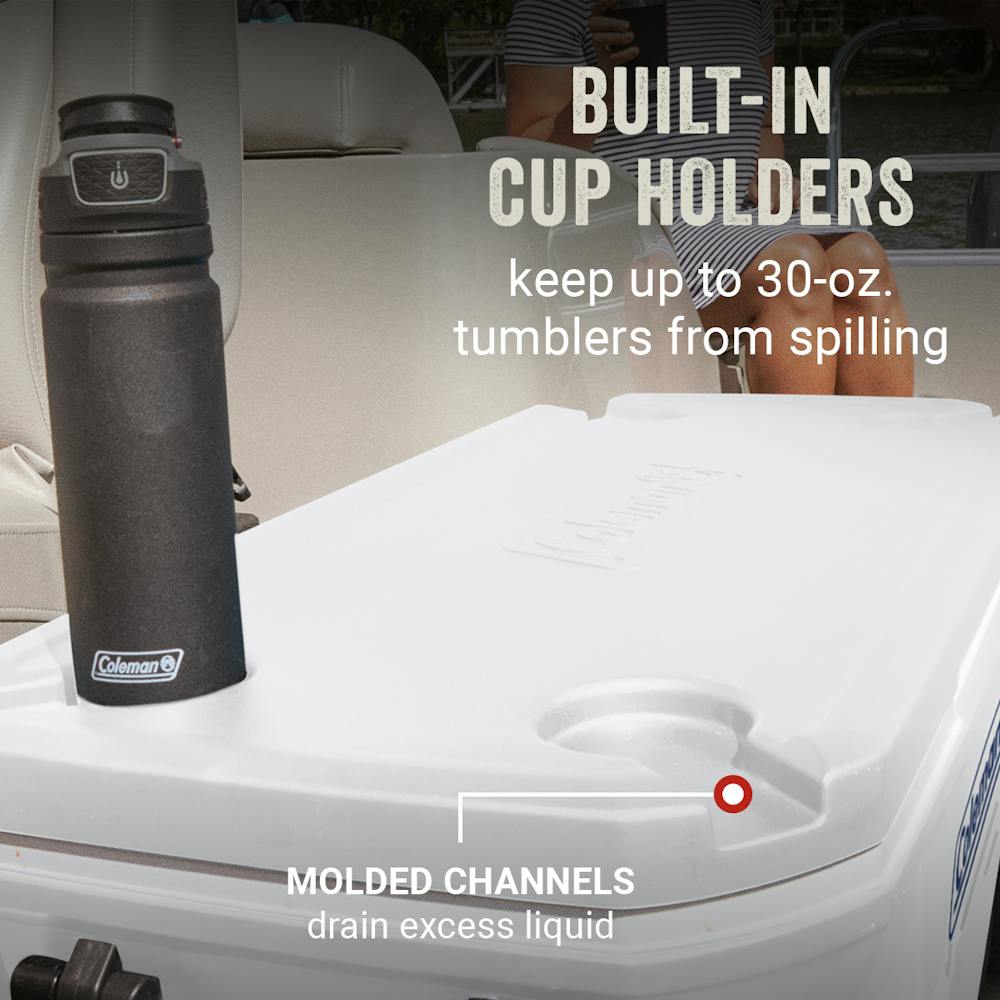 Classic Series 100-Quart Marine Wheeled Cooler