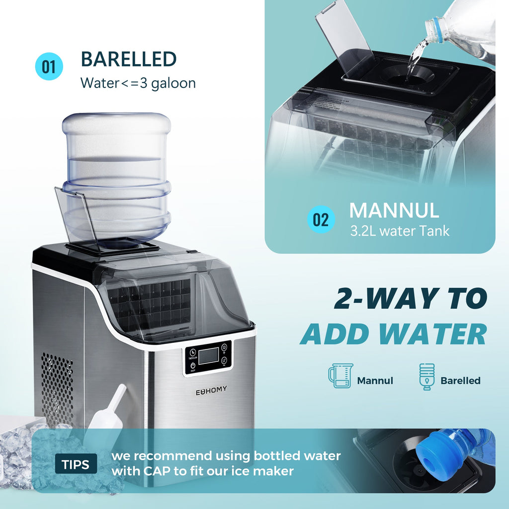Euhomy Tile Plus Cube Ice Maker