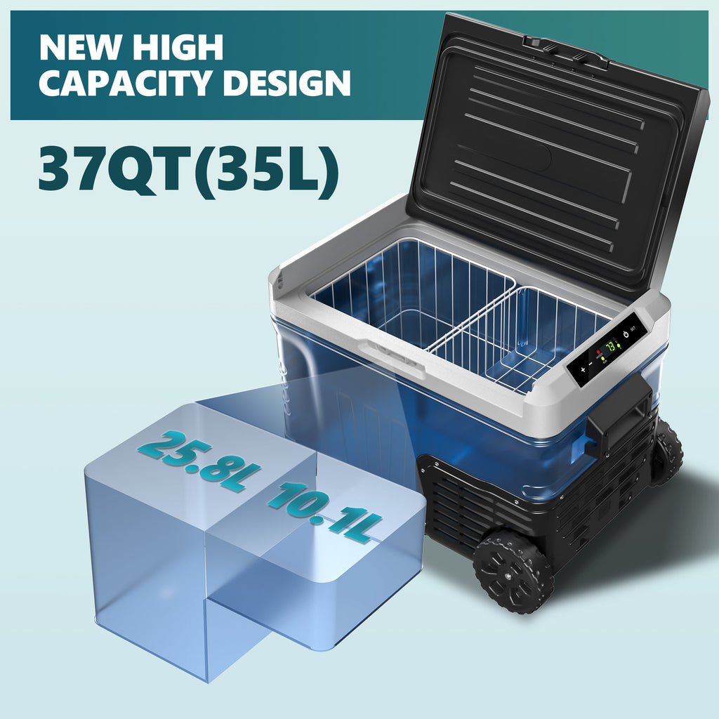Euhomy Rover W2 Car Refrigerator (37QT/53QT)