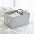 CROS Storage Baskets for Shelves 2 Pack, Grey, 