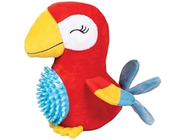 Fringe Studio Plush Dog Toy, Spikey Ball