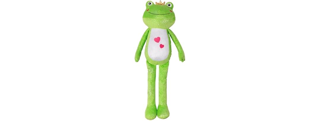 Fringe Studio Large Squeaky Plush Dog Toy, HOP INTO My Life
