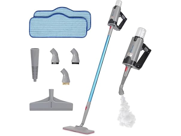 SIMPLI-MAGIC Simpli-Magic 10-in-1 Steam Mop with Deta