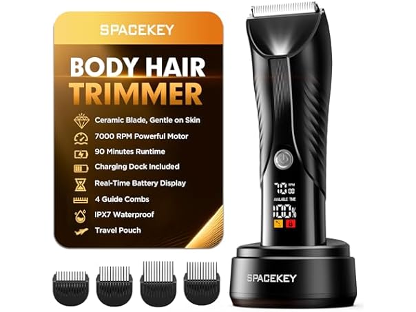 Spacekey Electric Body Hair Trimmer