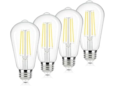 Brightever Vintage LED Edison Bulbs 60 Watt Equivalent