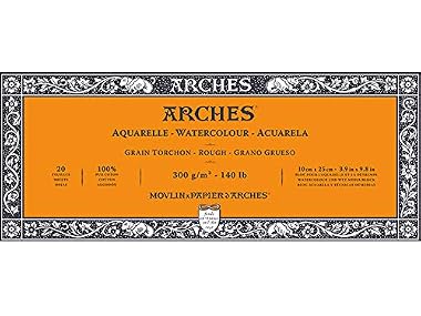 Arches Watercolor Block 3.9x9.8" Rough 300g