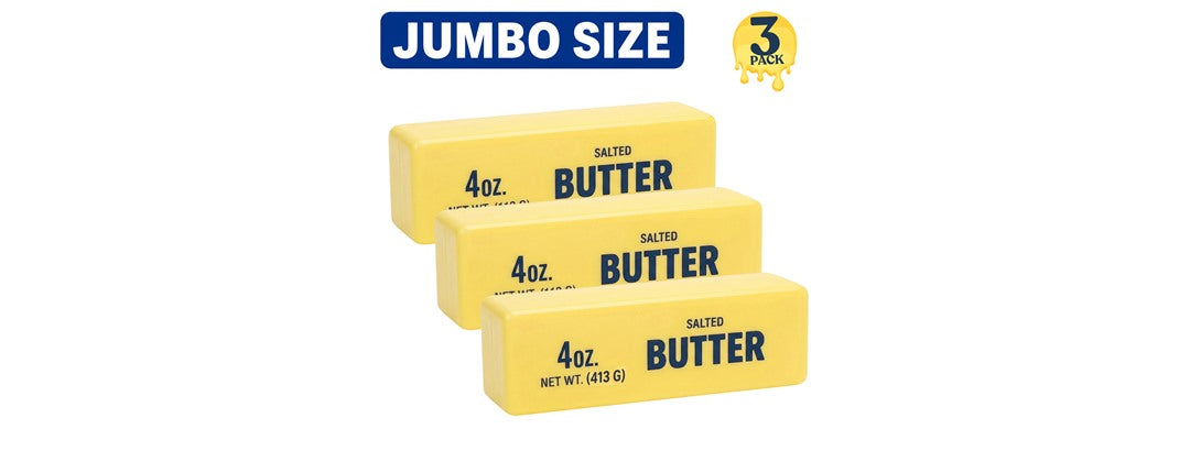 Twilight Squishy Sensory Toys Jumbo Butter, 3PK