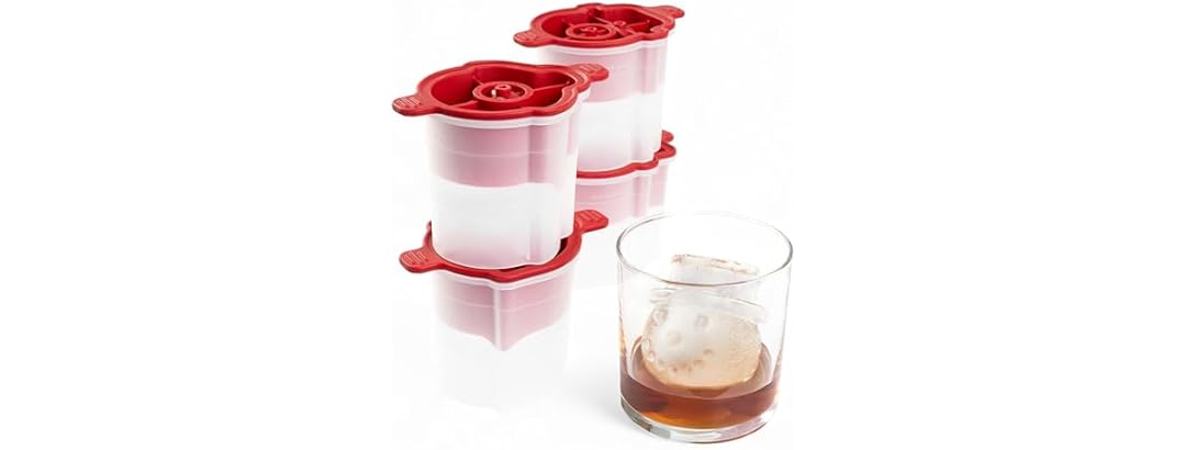 Tovolo Ice Cube Snowman Mold Holiday Ice Molds