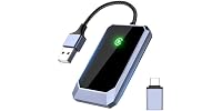TERUNSOUl Wireless Carplay Adapter (for Apple iPhone iOS 10+)