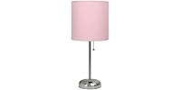 Creekwood Home Table Lamp Light Pink