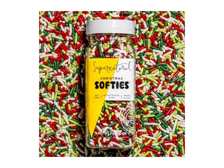 Christmas Softies Natural Sprinkles by Supernatu