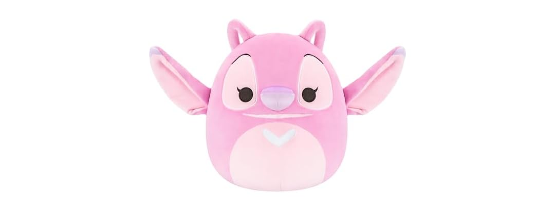 Squishmallows Original 12in Disney Angel Plush (Medium-Sized)