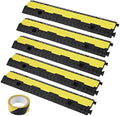 5-Piece Rubber Cable Guard, Dual Channel, 12000