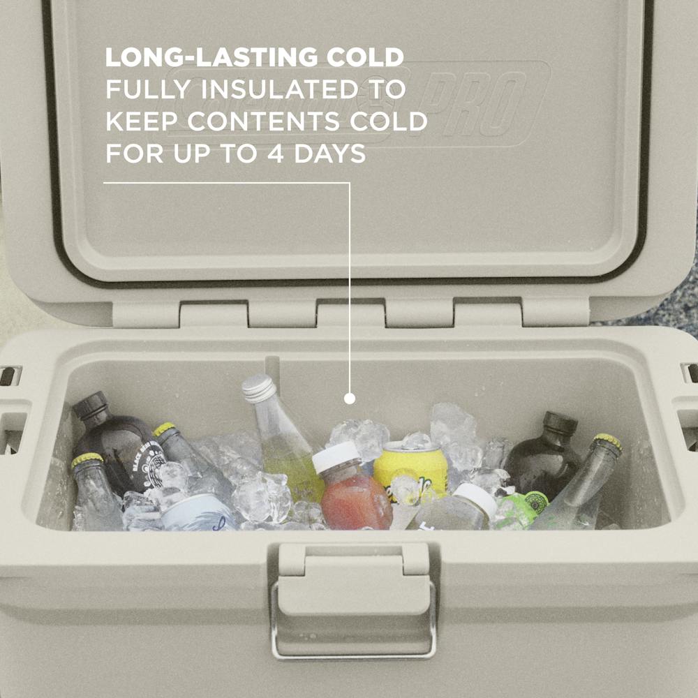 Coleman® Pro 45-Quart Hard Cooler, Desert Sand