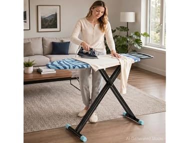 Full Size Height Adjustable Ironing Board
