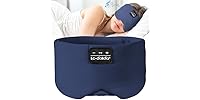 Ice Silk Sleep Mask with Bluetooth Headphones