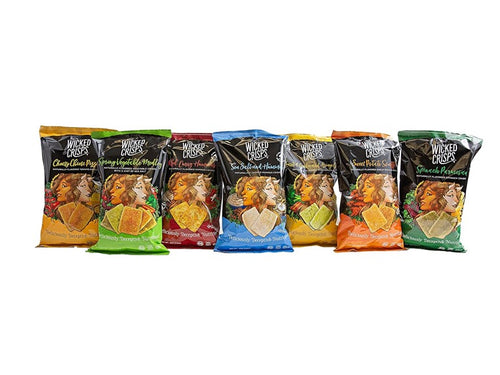 (6 Pack) Wicked Crisps Baked Bold Crisps