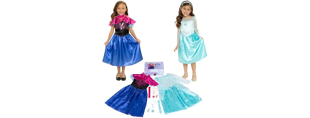Disney Frozen Elsa & Anna Sisters Dress Up Trunk