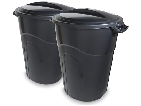 United Solutions 32 Gallon Outdoor Waste Garbage Bin
