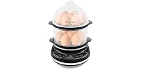 Elite Gourmet Digital Egg Cooker & Steamer