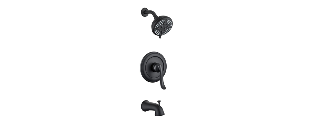 ELLO&ALLO tub and Shower Faucet Set, Complete System