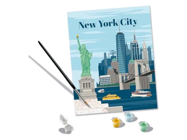 Ravensburger CreArt New York City Paint Kit