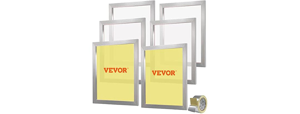Screen Printing Kit, 6 Pieces 20x24inchSilk