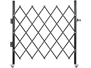 Single Folding Security Gate, 48\" H x 66\"