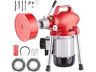 Drain Cleaner Machine 120FT x 5/8 Inch, 370W