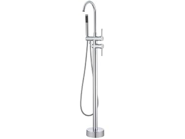 VEVOR Freestanding Bathtub Floor Mount Faucet