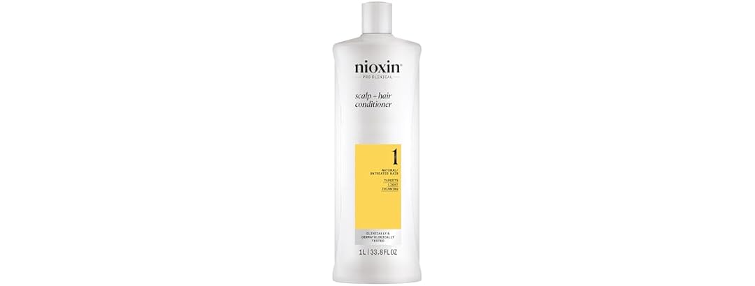 Nioxin System 1 Scalp Therapy Conditioner, 33.8 oz