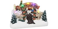 Top Treasures Christmas Village Petting Zoo