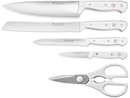 WUSTHOF Gourmet White 5-Pc Chef's Set